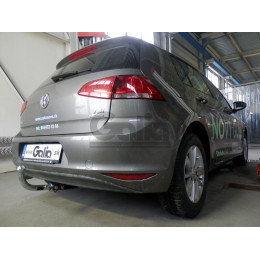 A048A GALIA Полностью оцинкованный фаркоп на Volkswagen Golf VII хетчбек 5 дверей 2013-2017, SEAT Leon хетчбек 5 дверей 2013-2017, Audi A3 хетчбек 3/5 дверей 2012-2020. Подрозетн