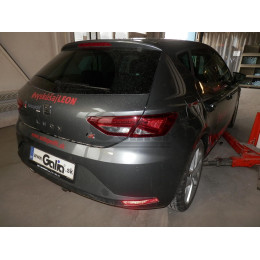 A048A GALIA Полностью оцинкованный фаркоп на Volkswagen Golf VII хетчбек 5 дверей 2013-2017, SEAT Leon хетчбек 5 дверей 2013-2017, Audi A3 хетчбек 3/5 дверей 2012-2020. Подрозетн