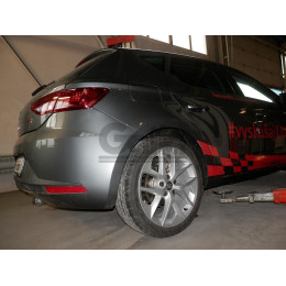 A048A GALIA Полностью оцинкованный фаркоп на Volkswagen Golf VII хетчбек 5 дверей 2013-2017, SEAT Leon хетчбек 5 дверей 2013-2017, Audi A3 хетчбек 3/5 дверей 2012-2020. Подрозетн
