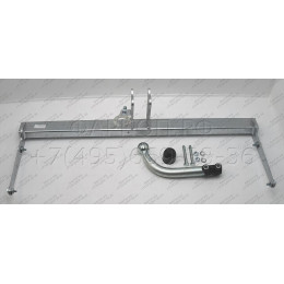 A048A GALIA Полностью оцинкованный фаркоп на Volkswagen Golf VII хетчбек 5 дверей 2013-2017, SEAT Leon хетчбек 5 дверей 2013-2017, Audi A3 хетчбек 3/5 дверей 2012-2020. Подрозетн