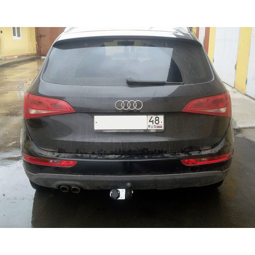 AU 04 AVTOS Фаркоп на Audi Q5 2008-2016. Необходима подрезка бампера. Тип шара: A. Нагрузки: 2400/75 кг, масса фаркопа 19 кг (без электрики в комплекте)
