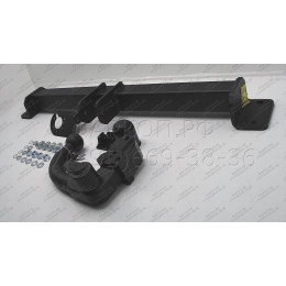 B-058 STEINHOF Фаркоп на BMW X3 E83 2004-2010. Требуется подрезка бампера. Тип шара: AV (вертикальное быстросъемное крепление шара на ключе). Нагрузки: 2000/80 к