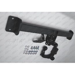 B-058 STEINHOF Фаркоп на BMW X3 E83 2004-2010. Требуется подрезка бампера. Тип шара: AV (вертикальное быстросъемное крепление шара на ключе). Нагрузки: 2000/80 к
