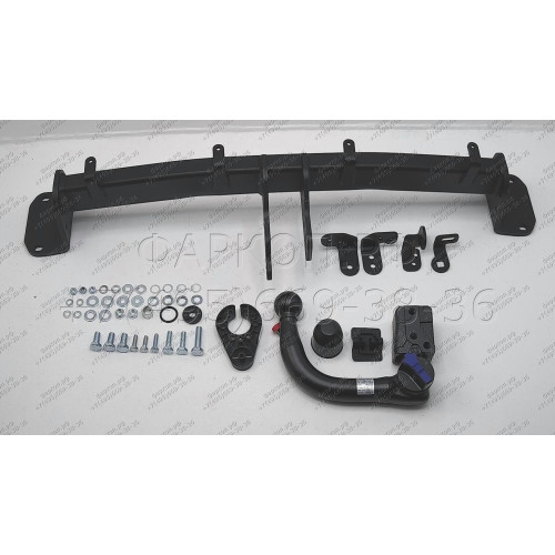 B-083 STEINHOF Фаркоп на BMW 5-Series седан G30 / универсал G31 2017-2023, BMW 6-Series Gran Turismo G32 2017-2023, BMW 7-Series G11,G12 2015-2022. Требуется подрезка бампера. Тип шара: AV (вертикальное быстросъемное крепление шара на ключе). Нагрузки: 23