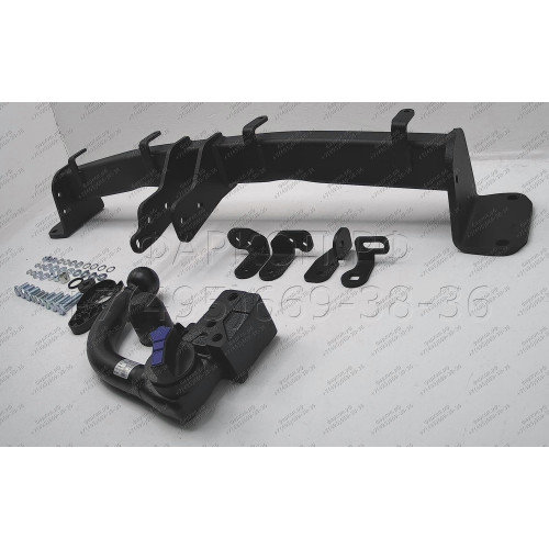 B-083 STEINHOF Фаркоп на BMW 5-Series седан G30 / универсал G31 2017-2023, BMW 6-Series Gran Turismo G32 2017-2023, BMW 7-Series G11,G12 2015-2022. Требуется подрезка бампера. Тип шара: AV (вертикальное быстросъемное крепление шара на ключе). Нагрузки: 23