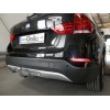 B018A GALIA Полностью оцинкованный фаркоп на BMW X1 E84 2009-2015, кроме M-обвеса. Подрозетник убирается за бампер. Тип шара: A. Без выреза бампера. Нагрузки: 2000/85 кг, масса фаркопа 12,72 кг