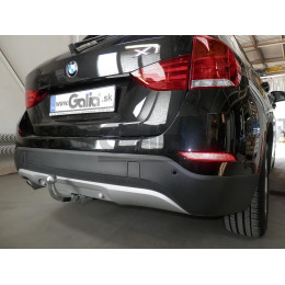 B018A GALIA Полностью оцинкованный фаркоп на BMW X1 E84 2009-2015, кроме M-обвеса. Подрозетник убирается за бампер. Тип шара: A. Без выреза бампера. Нагрузк