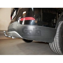 B018A GALIA Полностью оцинкованный фаркоп на BMW X1 E84 2009-2015, кроме M-обвеса. Подрозетник убирается за бампер. Тип шара: A. Без выреза бампера. Нагрузк