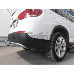 B018A GALIA Полностью оцинкованный фаркоп на BMW X1 E84 2009-2015, кроме M-обвеса. Подрозетник убирается за бампер. Тип шара: A. Без выреза бампера. Нагрузк