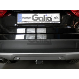 B018A GALIA Полностью оцинкованный фаркоп на BMW X1 E84 2009-2015, кроме M-обвеса. Подрозетник убирается за бампер. Тип шара: A. Без выреза бампера. Нагрузк