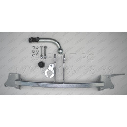 B018A GALIA Полностью оцинкованный фаркоп на BMW X1 E84 2009-2015, кроме M-обвеса. Подрозетник убирается за бампер. Тип шара: A. Без выреза бампера. Нагрузк