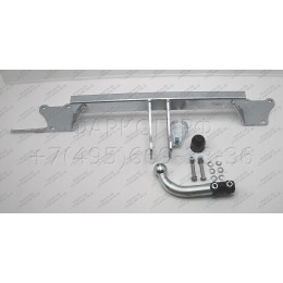 B018A GALIA Полностью оцинкованный фаркоп на BMW X1 E84 2009-2015, кроме M-обвеса. Подрозетник убирается за бампер. Тип шара: A. Без выреза бампера. Нагрузк