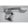 B018A GALIA Полностью оцинкованный фаркоп на BMW X1 E84 2009-2015, кроме M-обвеса. Подрозетник убирается за бампер. Тип шара: A. Без выреза бампера. Нагрузки: 2000/85 кг, масса фаркопа 12,72 кг