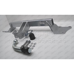 B018A GALIA Полностью оцинкованный фаркоп на BMW X1 E84 2009-2015, кроме M-обвеса. Подрозетник убирается за бампер. Тип шара: A. Без выреза бампера. Нагрузк