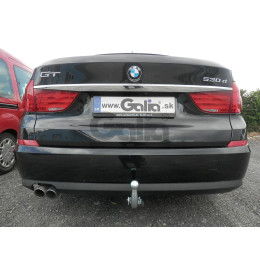 B020A GALIA Полностью оцинкованный фаркоп на BMW 5-Series седан F10 / универсал F11 2010-2016, BMW 5-Series GT F07 2010-2017. Подрозетник убирается за бампер. Тип шара: A. Не