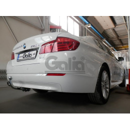B020A GALIA Полностью оцинкованный фаркоп на BMW 5-Series седан F10 / универсал F11 2010-2016, BMW 5-Series GT F07 2010-2017. Подрозетник убирается за бампер. Тип шара: A. Не