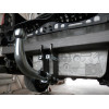 B020A GALIA Полностью оцинкованный фаркоп на BMW 5-Series седан F10 / универсал F11 2010-2016, BMW 5-Series GT F07 2010-2017. Подрозетник убирается за бампер. Тип шара: A. Невидимый вырез бампера. Нагрузки: 2200/100 кг, масса фаркопа 14,42 кг