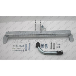 B020A GALIA Полностью оцинкованный фаркоп на BMW 5-Series седан F10 / универсал F11 2010-2016, BMW 5-Series GT F07 2010-2017. Подрозетник убирается за бампер. Тип шара: A. Не