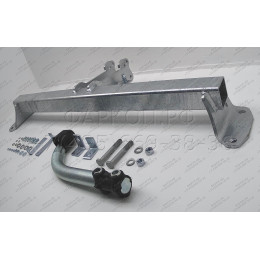 B020A GALIA Полностью оцинкованный фаркоп на BMW 5-Series седан F10 / универсал F11 2010-2016, BMW 5-Series GT F07 2010-2017. Подрозетник убирается за бампер. Тип шара: A. Не