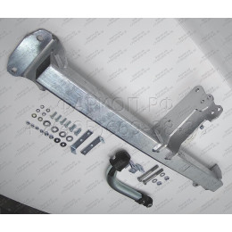 B020A GALIA Полностью оцинкованный фаркоп на BMW 5-Series седан F10 / универсал F11 2010-2016, BMW 5-Series GT F07 2010-2017. Подрозетник убирается за бампер. Тип шара: A. Не