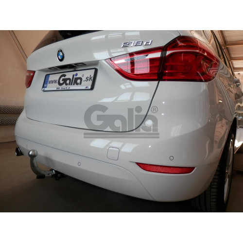 B023A GALIA Полностью оцинкованный фаркоп на MINI Countryman 2017-2024, MINI Clubman 2015-2024, BMW X2 F39 2018-2024, BMW X1 F48 07/2015-2022, BMW 2-Series Active Tourer F45 09/2014-2021, BMW 2-Series Gran Tourer F46 05/2015-2021. Подрозетник убирается за