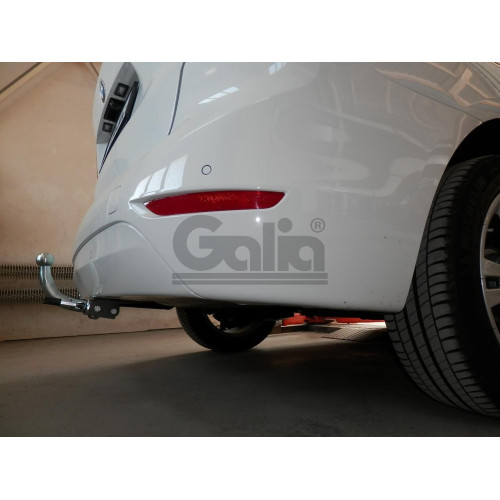 B023A GALIA Полностью оцинкованный фаркоп на MINI Countryman 2017-2024, MINI Clubman 2015-2024, BMW X2 F39 2018-2024, BMW X1 F48 07/2015-2022, BMW 2-Series Active Tourer F45 09/2014-2021, BMW 2-Series Gran Tourer F46 05/2015-2021. Подрозетник убирается за