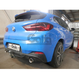 B023A GALIA Полностью оцинкованный фаркоп на MINI Countryman 2017-2024, MINI Clubman 2015-2024, BMW X2 F39 2018-2024, BMW X1 F48 07/2015-2022, BMW 2-Series Active Tourer F45 09/2014-2021, BMW 2-Series Gran Tourer F46 05/2015-2