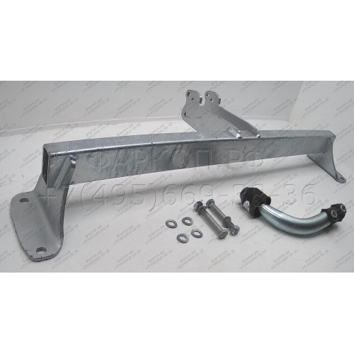 B023A GALIA Полностью оцинкованный фаркоп на MINI Countryman 2017-2024, MINI Clubman 2015-2024, BMW X2 F39 2018-2024, BMW X1 F48 07/2015-2022, BMW 2-Series Active Tourer F45 09/2014-2021, BMW 2-Series Gran Tourer F46 05/2015-2021. Подрозетник убирается за