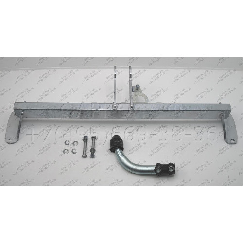 B023A GALIA Полностью оцинкованный фаркоп на MINI Countryman 2017-2024, MINI Clubman 2015-2024, BMW X2 F39 2018-2024, BMW X1 F48 07/2015-2022, BMW 2-Series Active Tourer F45 09/2014-2021, BMW 2-Series Gran Tourer F46 05/2015-2021. Подрозетник убирается за