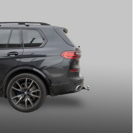 B207-E Лидер-плюс ТСУ для BMW X6 G06 2019-, BMW X7 G07 2019- без выреза в бампере. Тип шара: E. Нагрузки: 1500/100 кг, масса фаркопа 16,3 кг (без электрики в комплекте)