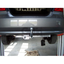 C049C GALIA Полностью оцинкованный фаркоп на Chevrolet Aveo седан 2002-2012, Daewoo Kalos седан 2002-2012, Chevrolet Nexia 2020-. Тип шара: C (горизонтальный съемный). Установка 