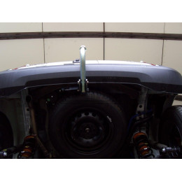 C056A GALIA Полностью оцинкованный фаркоп на FIAT Fiorino Qubo, Fiorino III 2008-2021, Peugeot Bipper 2008-2017, Citroen Nemo 2008-2015. Тип шара: A. Без выреза бампера. Нагрузки: 1100/60 кг, 
