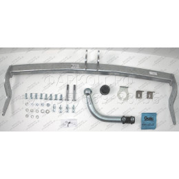 C059A GALIA Полностью оцинкованный фаркоп на Citroen C3 Picasso 2009-2017. Тип шара: A. Без выреза бампера. Нагрузки: 1400/75 кг, масса фаркопа 13,5 кг