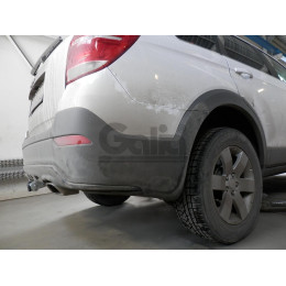 C060A GALIA Полностью оцинкованный фаркоп на Chevrolet Captiva 2006-2013, 2013-2018, Opel Antara 2006-2013, 2013-2017. Только для авто с запаской снизу. Тип шара: A. Нагрузки: 2100/80 