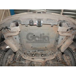C060A GALIA Полностью оцинкованный фаркоп на Chevrolet Captiva 2006-2013, 2013-2018, Opel Antara 2006-2013, 2013-2017. Только для авто с запаской снизу. Тип шара: A. Нагрузки: 2100/80 