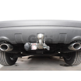 C060A GALIA Полностью оцинкованный фаркоп на Chevrolet Captiva 2006-2013, 2013-2018, Opel Antara 2006-2013, 2013-2017. Только для авто с запаской снизу. Тип шара: A. Нагрузки: 2100/80 