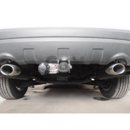 C060A GALIA Полностью оцинкованный фаркоп на Chevrolet Captiva 2006-2013, 2013-2018, Opel Antara 2006-2013, 2013-2017. Только для авто с запаской снизу. Тип шара: A. Нагрузки: 2100/80 