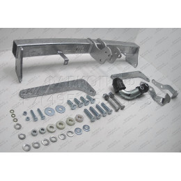 C060A GALIA Полностью оцинкованный фаркоп на Chevrolet Captiva 2006-2013, 2013-2018, Opel Antara 2006-2013, 2013-2017. Только для авто с запаской снизу. Тип шара: A. Нагрузки: 2100/80 