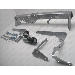 C060A GALIA Полностью оцинкованный фаркоп на Chevrolet Captiva 2006-2013, 2013-2018, Opel Antara 2006-2013, 2013-2017. Только для авто с запаской снизу. Тип шара: A. Нагрузки: 2100/80 