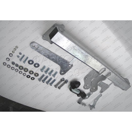 C060A GALIA Полностью оцинкованный фаркоп на Chevrolet Captiva 2006-2013, 2013-2018, Opel Antara 2006-2013, 2013-2017. Только для авто с запаской снизу. Тип шара: A. Нагрузки: 2100/80 
