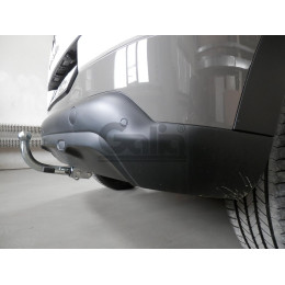 C069A GALIA Полностью оцинкованный фаркоп на Citroen C4 Cactus 2014-2020. Подрозетник убирается за бампер. Тип шара: A. Установка без снятия и выреза бампера. 