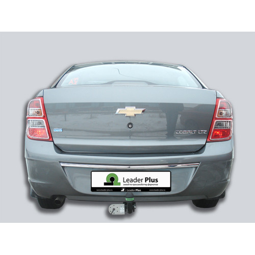 C219-A Лидер-плюс ТСУ для Chevrolet Cobalt 2012-2016, Ravon R4 2016-2020 без выреза бампера. Тип шара: A. Нагрузки: 1500/75 кг, масса фаркопа 16,6 кг, требуется 4 сверления (без электрики в комплекте)