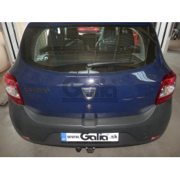 D044C GALIA Полностью оцинкованный фаркоп на Renault Sandero 2014-2022, Renault Sandero Stepway 2014-2022. Тип шара: C (горизонтальный съемный). Невидимый вырез бампера. Наг