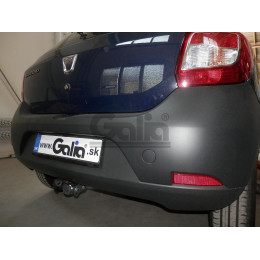 D044C GALIA Полностью оцинкованный фаркоп на Renault Sandero 2014-2022, Renault Sandero Stepway 2014-2022. Тип шара: C (горизонтальный съемный). Невидимый вырез бампера. Наг