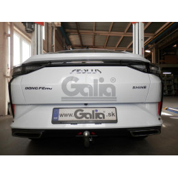 D054C GALIA Полностью оцинкованный фаркоп на Dongfeng Aeolus Shine 2019-, Dongfeng Shine Max 2023-. Подрозетник убирается за бампер. Тип шара: C (горизонтальный съемный).