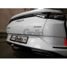 D054C GALIA Полностью оцинкованный фаркоп на Dongfeng Aeolus Shine 2019-, Dongfeng Shine Max 2023-. Подрозетник убирается за бампер. Тип шара: C (горизонтальный съемный).