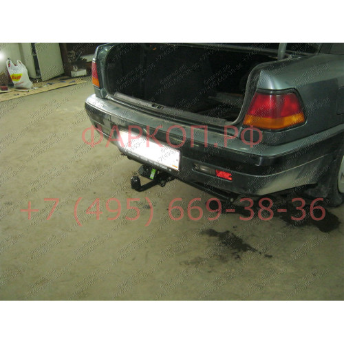D101-A Лидер-плюс ТСУ для Daewoo Nexia, Espero седан дорестайл 1997-2010 без снятия и выреза бампера. Нагрузки: 1000/75 кг, масса фаркопа 13,92 кг (без электрики в комплекте)
