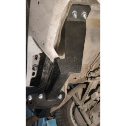 H.T43.A HALTY Фаркоп на Toyota Cami 1999-2006, Daihatsu Terios 1997-2006 без подрезки бампера. Тип шара: A. Нагрузки: 750/75 кг, масса фаркопа 12 кг