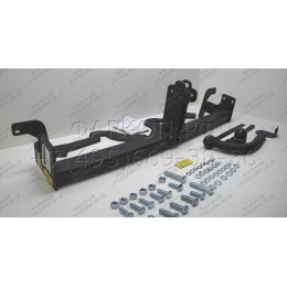F-078 STEINHOF Фаркоп на FIAT Doblo Work-Up Pickup (кроме AdBlue) 2010-2022 без подрезки бампера. Тип шара: A. Нагрузки: 1500/100 кг, масса фаркопа 18,5 кг (без электрики в ком