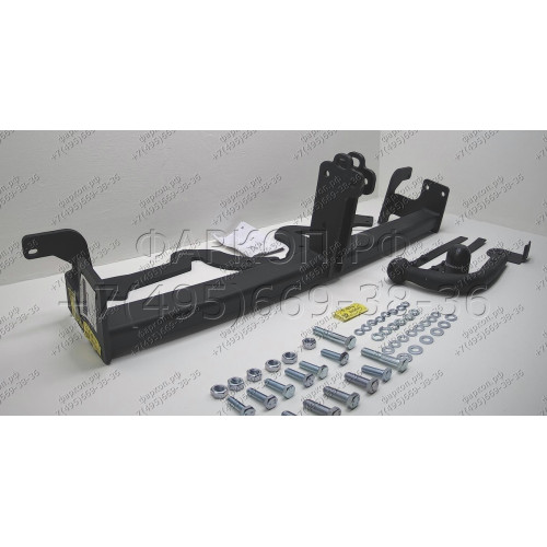 F-078 STEINHOF Фаркоп на FIAT Doblo Work-Up Pickup (кроме AdBlue) 2010-2022 без подрезки бампера. Тип шара: A. Нагрузки: 1500/100 кг, масса фаркопа 18,5 кг (без электрики в комплекте)